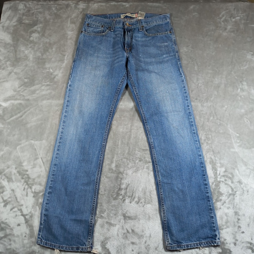 Levis‎ 514 Jeans Mens 32.x31.5 Blue Denim Slim Straight Casual Medium Wash